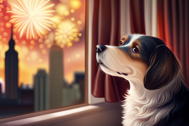 dog fireworks